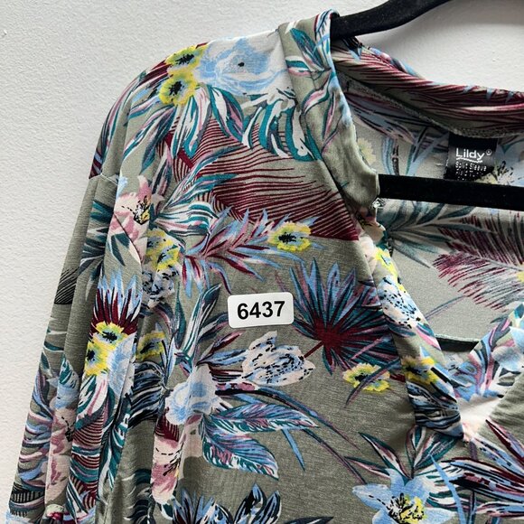 lildy split sleeve tunic l- xlarge - Picture 4 of 6